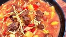 Peruvian Beef and Noodle Stew Peruvian Beef and Noodle Stew