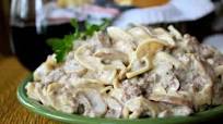 Simple Hamburger Stroganoff Simple Hamburger Stroganoff