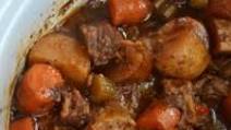 Crock Pot Beef Stew for Two Crock Pot Beef Stew for Two