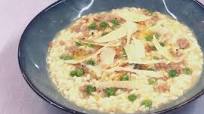 Recipe Lemon Risotto with Pork and Peas Recipe Lemon Risotto with Pork and Peas