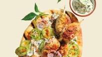 Lamb Kofta with Cucumber and Fresh Herb Raita Lamb Kofta with Cucumber and Fresh Herb Raita
