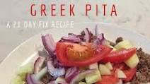 21 DAY FIX RECIPES: Greek Pita 21 DAY FIX RECIPES: Greek Pita