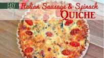 Savory Italian Sausage and Spinach Quiche Recipe Savory Italian Sausage and Spinach Quiche Recipe