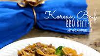 Korean BBQ Beef with Campbell's Korean BBQ Beef with Campbell's