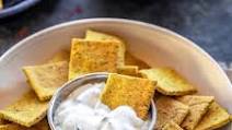 Almond Flour Masala Crackers Almond Flour Masala Crackers