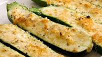 Baked Zucchini with Parmesan Baked Zucchini with Parmesan
