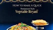 How To Make Quick Restaurant Style Vegetable Biryani How To Make Quick Restaurant Style Vegetable Biryani