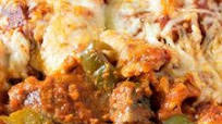Baked Rigatoni with Italian Sausage and Meatballs Baked Rigatoni with Italian Sausage and Meatballs