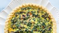 Spinach and Cheese Quiche Spinach and Cheese Quiche