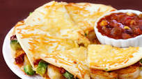 Parmesan-Crusted Shrimp Quesadillas Parmesan-Crusted Shrimp Quesadillas