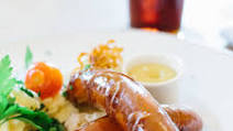 Slow Cooker Kielbasa With Sauerkraut and Apple Slow Cooker Kielbasa With Sauerkraut and Apple