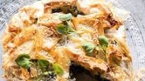 Greek Spinach and Feta Pie (Spanakopita) Greek Spinach and Feta Pie (Spanakopita)