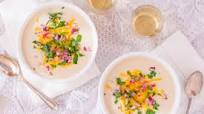 Cheesy Cauliflower Soup (Crock Pot/Slow Cooker) Cheesy Cauliflower Soup (Crock Pot/Slow Cooker)