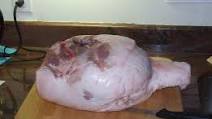Fresh Ham ROASTED FRESH HAM WITH A MAPLE-SPICE GLA Fresh Ham ROASTED FRESH HAM WITH A MAPLE-SPICE GLA