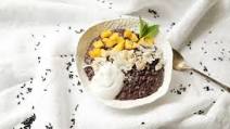 Thai Coconut Black Rice Pudding Thai Coconut Black Rice Pudding