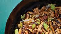 Pork Chop Suey with shiitake mushrooms Pork Chop Suey with shiitake mushrooms