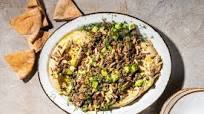 Hummus With Spiced Lamb, Scallions and Dill Hummus With Spiced Lamb, Scallions and Dill
