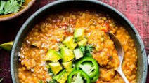 Vegan Red Lentil Chili (Crockpot Recipe) Vegan Red Lentil Chili (Crockpot Recipe)