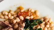 Slow-Cooked Pork Shoulder with Braised White Beans Slow-Cooked Pork Shoulder with Braised White Beans