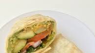 Grilled Zucchini Vegetable Hummus Wraps Grilled Zucchini Vegetable Hummus Wraps