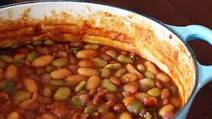 Easy Bean Casserole With Ham Easy Bean Casserole With Ham