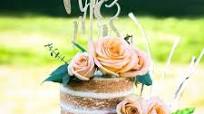 White Almond Wedding Cake White Almond Wedding Cake