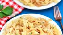 Fried Cabbage and Noodles Fried Cabbage and Noodles