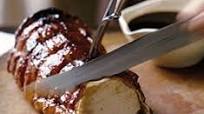 Guinness & honey glazed pork loin Guinness & honey glazed pork loin