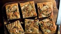 Sweet Whole Wheat Focaccia with Pears and Walnuts Sweet Whole Wheat Focaccia with Pears and Walnuts