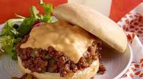 Easy Cheesy Barbecued Sloppy Joes Easy Cheesy Barbecued Sloppy Joes