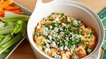 Lightened-Up Slow-Cooker Chicken Buffalo Dip Lightened-Up Slow-Cooker Chicken Buffalo Dip