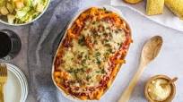 Baked Ziti With Ground Beef and Italian Sausage Baked Ziti With Ground Beef and Italian Sausage