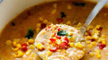 30 Minute Mexican Chicken Corn Chowder (lightened up) 30 Minute Mexican Chicken Corn Chowder (lightened up)