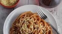 Lidia's Spaghetti with Tomato Apple Sauce Lidia's Spaghetti with Tomato Apple Sauce