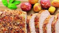 Bacon, Parmesan & Basil Crusted Pork Loin with Kingsford® Signature Flavors Bacon, Parmesan & Basil Crusted Pork Loin with Kingsford® Signature Flavors