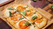 Almond Crust Pizza Almond Crust Pizza
