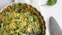 Crustless Ham and Spinach Quiche | 5 Ingredient Crustless Ham and Spinach Quiche | 5 Ingredient