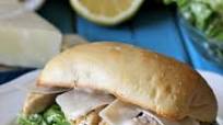Chicken Caesar Ciabatta Sandwiches Chicken Caesar Ciabatta Sandwiches
