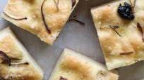 Rosemary, Onion, and Olive Focaccia Rosemary, Onion, and Olive Focaccia