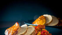 Honey Roast Pork Loin with Chorizo and Red Pepper Honey Roast Pork Loin with Chorizo and Red Pepper