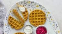 Healthy Pumpkin Baby Waffles Healthy Pumpkin Baby Waffles
