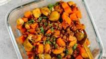 Ground Beef Butternut Squash Meal Prep Bowls Ground Beef Butternut Squash Meal Prep Bowls