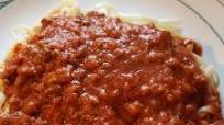 Spaghetti with Meat Sauce Spaghetti with Meat Sauce