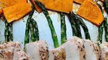 Sheet Pan Pork Tenderloin with Sweet Potatoes and Asparagus Sheet Pan Pork Tenderloin with Sweet Potatoes and Asparagus