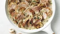 Roasted Pork Tenderloin with Mushroom Sauce Roasted Pork Tenderloin with Mushroom Sauce