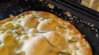 Italian thin focaccia Italian thin focaccia