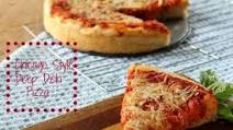 Chicago Style Deep Dish Pizza Chicago Style Deep Dish Pizza
