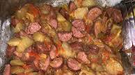 Smoked Sausage Veggie Bake Smoked Sausage Veggie Bake