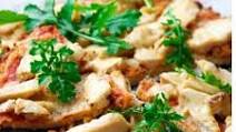 Easy Cauliflower Crust Barbecue Chicken Pizza Recipe Easy Cauliflower Crust Barbecue Chicken Pizza Recipe