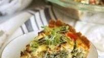 Veggie Mediterranean Quiche Recipe Veggie Mediterranean Quiche Recipe